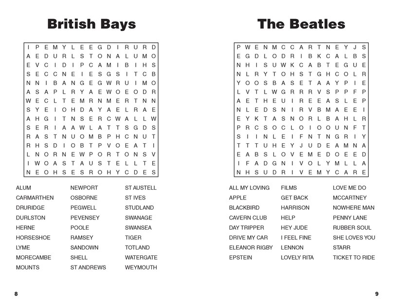 Sample content 2_The Sun Wordsearch Book 10