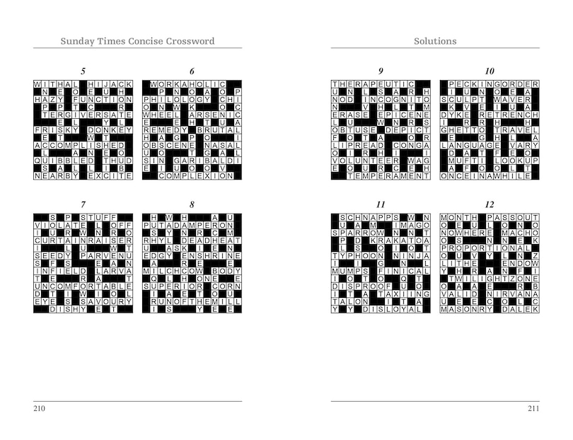 Aperçu du contenu 2_The Sunday Times Concise Crossword Book 5