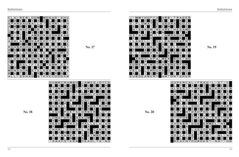 Aper&ccedil;u du contenu 2_The Sunday Times Jumbo General Knowledge Crossword Book 5