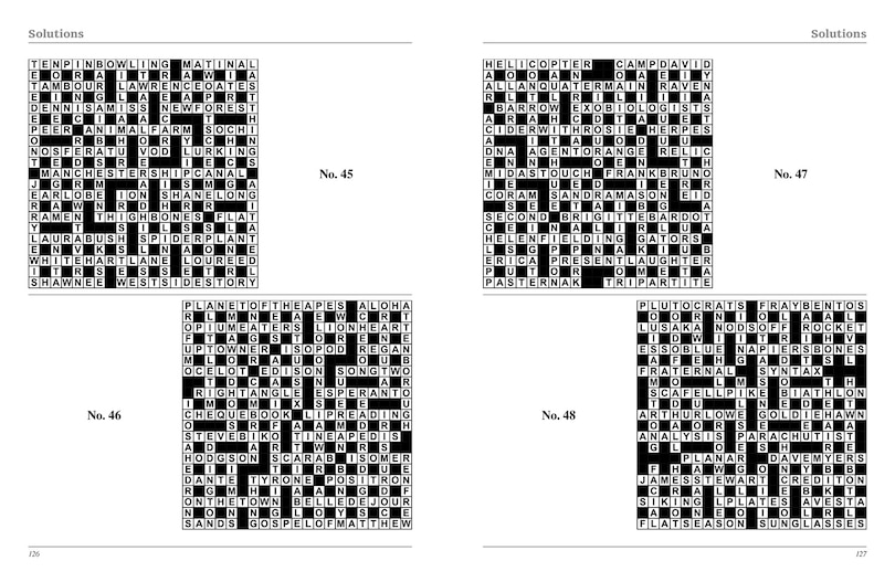 Sample content 2_The Sunday Times Jumbo General Knowledge Crossword Book 6: 50 general knowledge crosswords (The Sunday Times Puzzle Books)