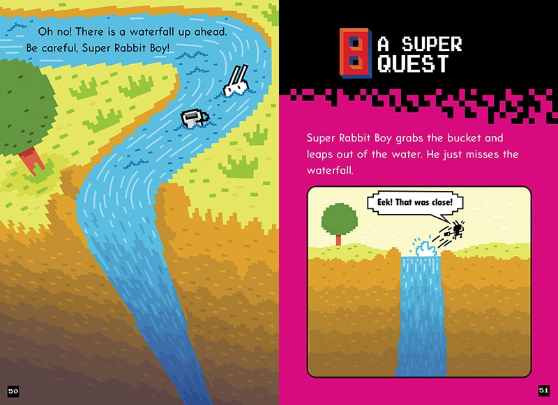 Sample content_The Super Jump Between Worlds!: A Branches Book (Press Start! #17)