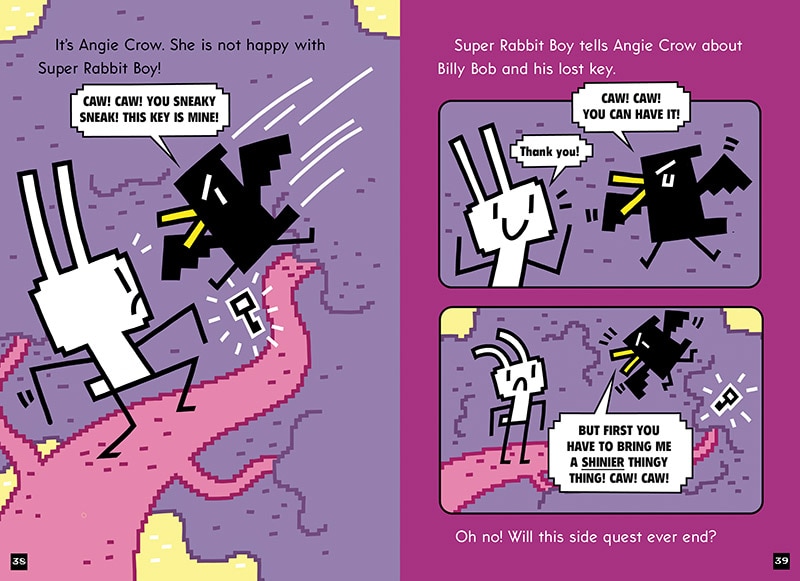 Sample content 2_The Super Jump Between Worlds!: A Branches Book (Press Start! #17)