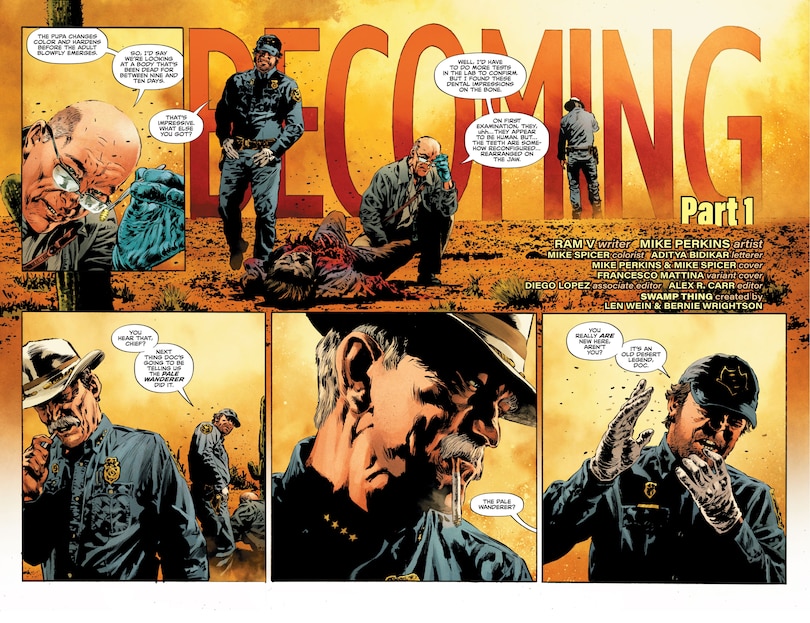 Sample content_The Swamp Thing by Ram V and Mike Perkins Omnibus