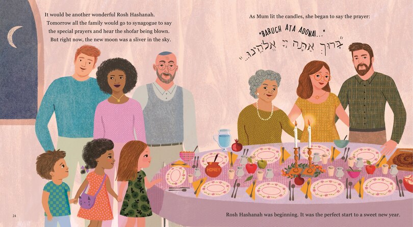 Aperçu du contenu_The Sweetest Rosh Hashanah: Festivals of the World