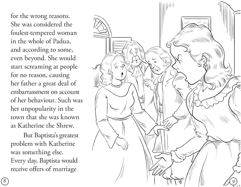 Aperçu du contenu_The Taming of the Shrew: A Shakespeare Children's Story