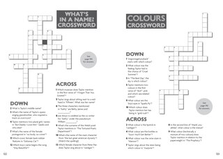 Sample content_The Taylor Swift Activity Book