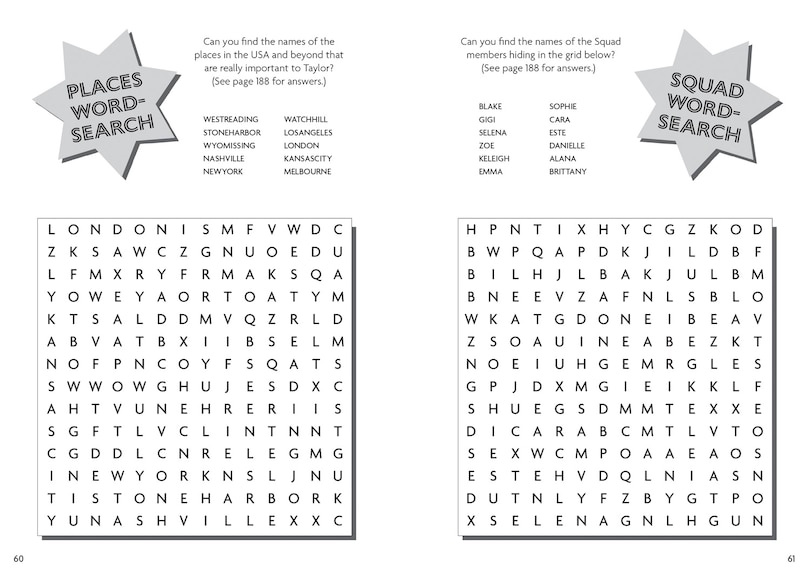 Sample content 4_The Taylor Swift Activity Book