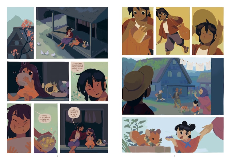 Aper&ccedil;u du contenu_The Tea Dragon Festival