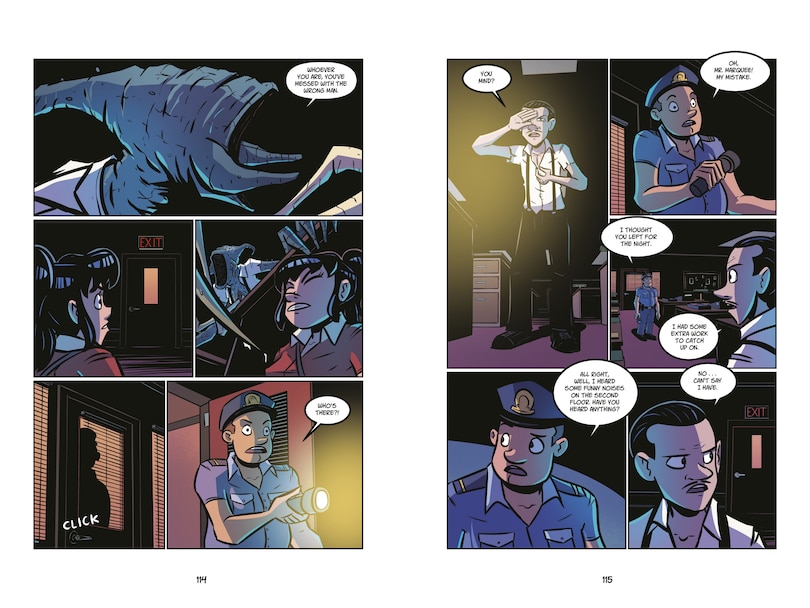 Sample content_The Terrifying Tales of Vivian Vance: A Graphic Novel