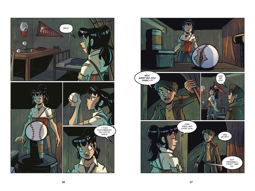 Sample content 4_The Terrifying Tales of Vivian Vance: A Graphic Novel