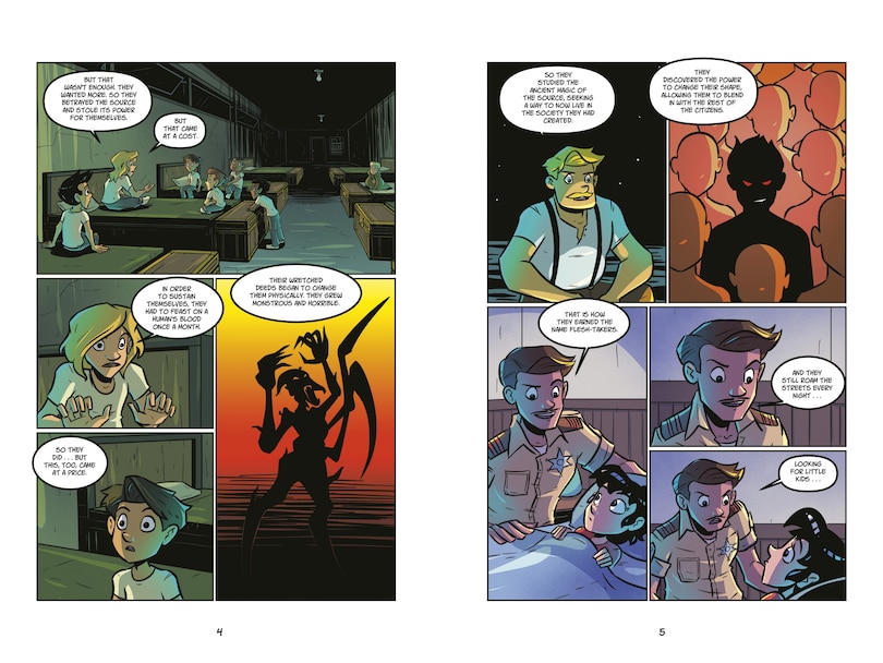 Sample content 5_The Terrifying Tales of Vivian Vance: A Graphic Novel