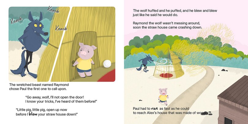 Aper&ccedil;u du contenu 2_The Three Little Pigs