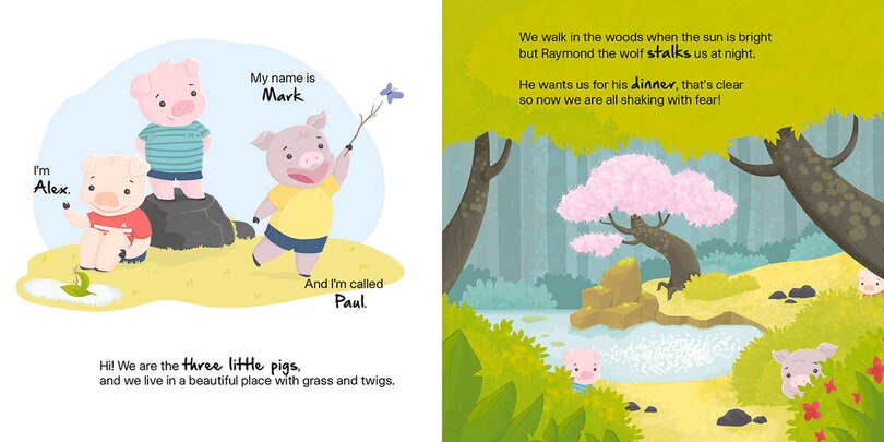 Aper&ccedil;u du contenu 4_The Three Little Pigs