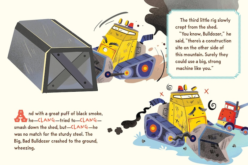 Aper&ccedil;u du contenu 3_The Three Little Rigs and the Big Bad Bulldozer