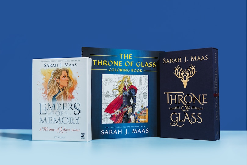 Sample content_The Throne of Glass Coloring Book
