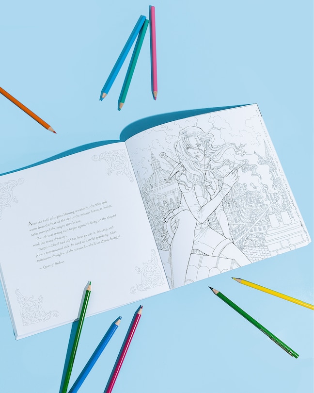 Sample content 3_The Throne of Glass Coloring Book