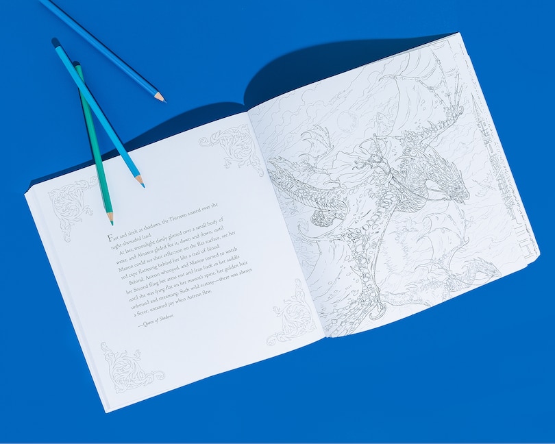 Sample content 5_The Throne of Glass Coloring Book