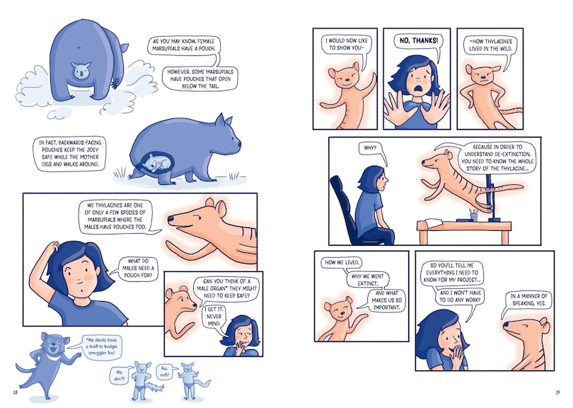 Aperçu du contenu_The Thylacine and the Time Machine