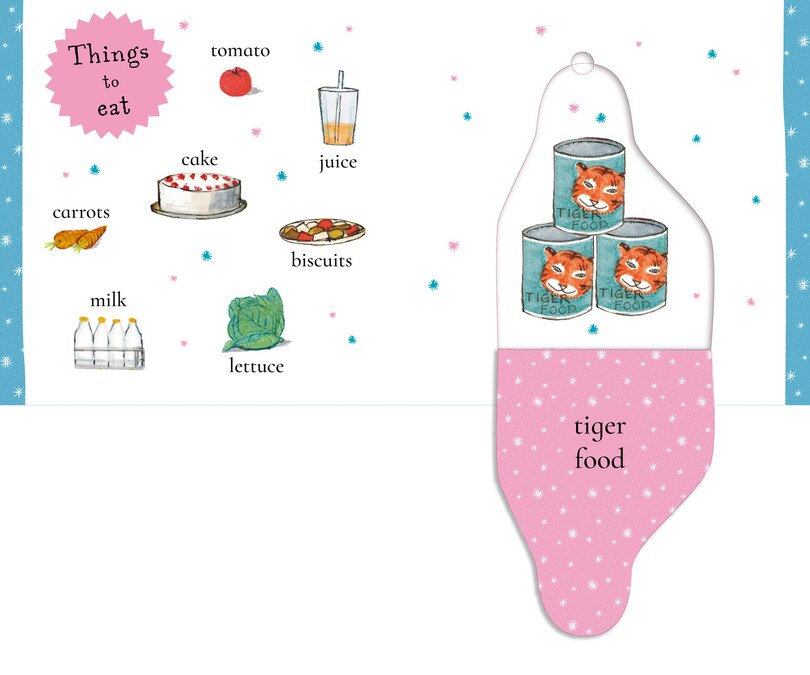 Sample content 4_The Tiger Who Came to Tea: First Words: A lift-the-flap book