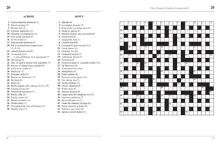 Sample content 2_The Times 2 Jumbo Crossword Book 19: 60 large general-knowledge crossword puzzles (The Times Crosswords)