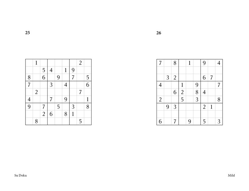 Sample content 3_The Times Bumper Book of Su Doku: 20th anniversary edition, 300 puzzles selected by Puzzle Master Wayne Gould (The Times Mind Games)