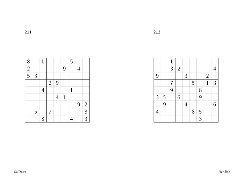 Sample content 5_The Times Bumper Book of Su Doku: 20th anniversary edition, 300 puzzles selected by Puzzle Master Wayne Gould (The Times Mind Games)