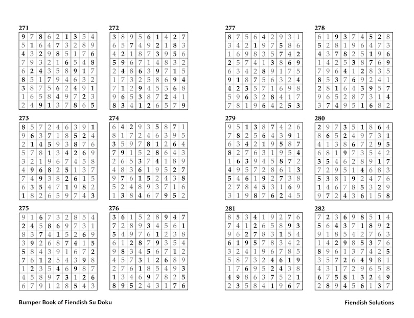 Aperçu du contenu 5_The Times Bumper Book of Fiendish Su Doku book 1