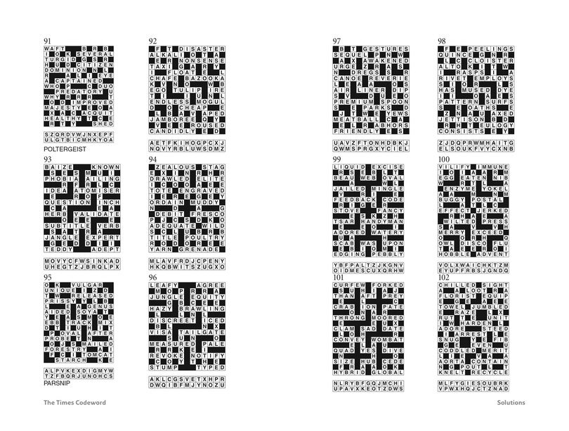 Sample content_The Times Codeword 4