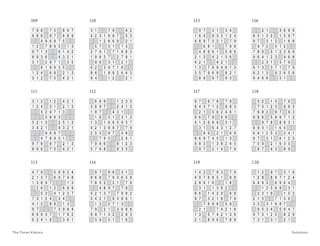 Sample content_The Times Kakuro Book 1