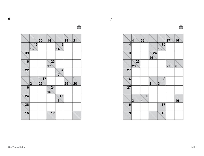 Sample content 3_The Times Kakuro Book 1