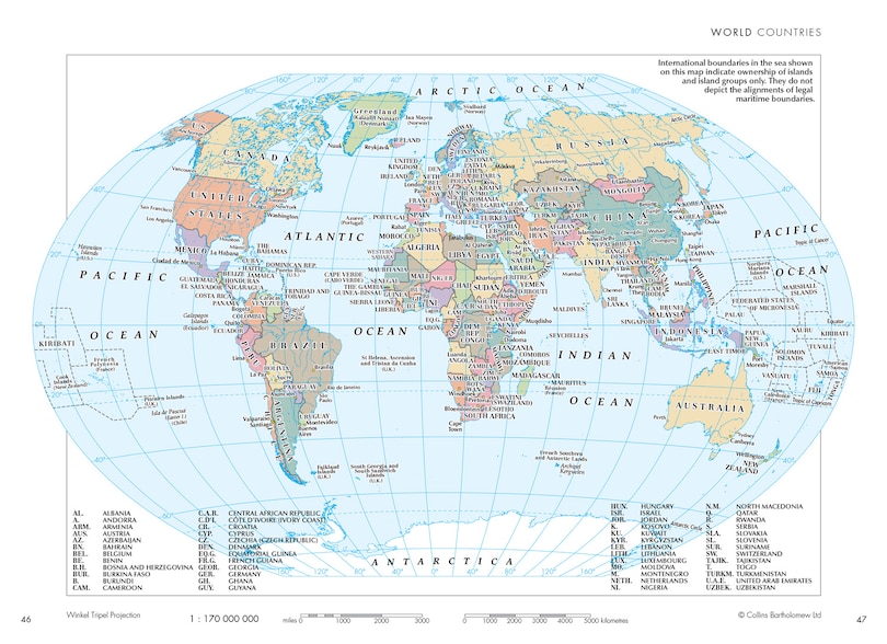 Sample content_The Times Mini Atlas of the World