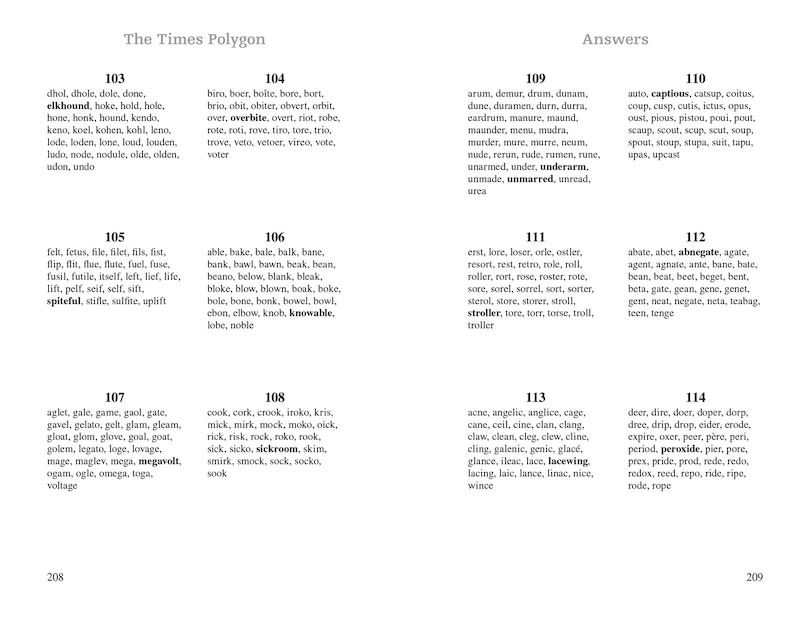 Aper&ccedil;u du contenu 4_The Times Polygon Book 1