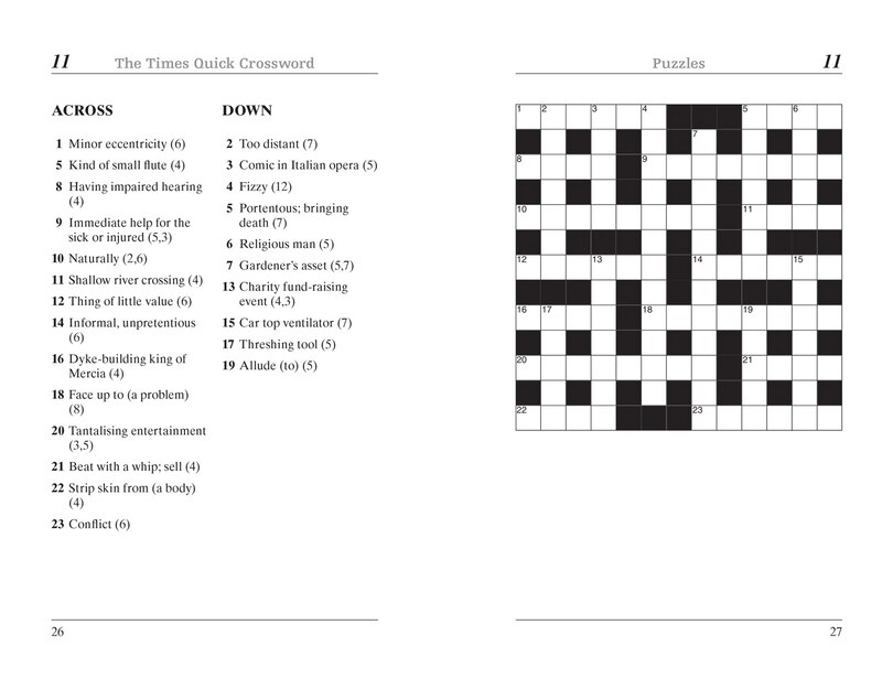 Sample content 2_The Times Quick Crossword Book 26