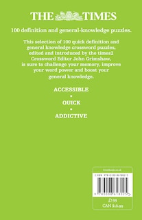 Back cover_The Times Quick Crossword Book 28