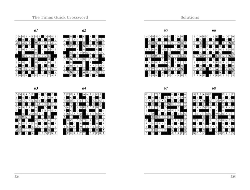Aperçu du contenu 2_The Times Quick Crossword Book 30