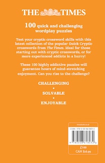 Back cover_The Times Quick Cryptic Crossword Book 9
