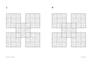 Aper&ccedil;u du contenu_The Times Samurai Su Doku 6