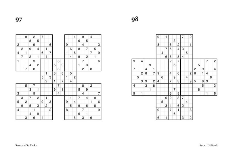 Aper&ccedil;u du contenu 3_The Times Samurai Su Doku 6
