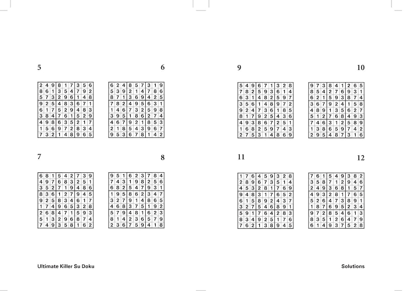 Sample content 3_The Times Ultimate Killer Su Doku Book 17: 200 of the deadliest Su Doku puzzles (The Times Su Doku)