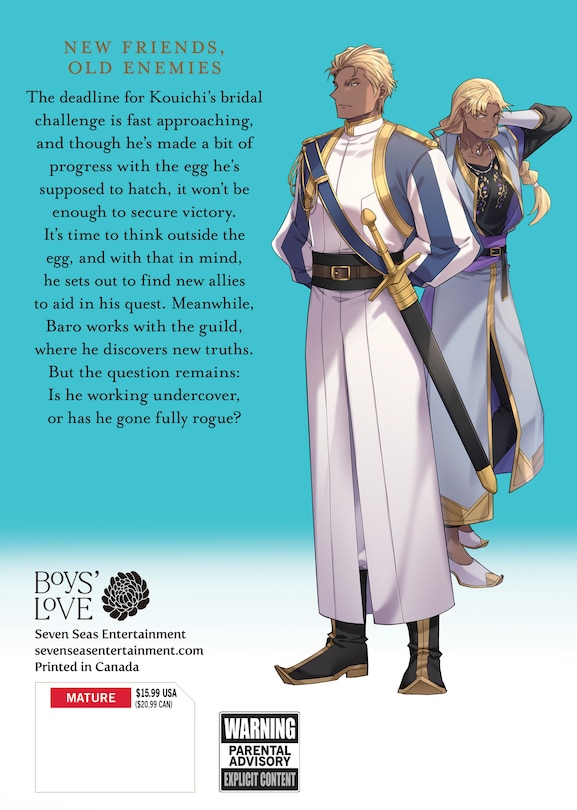 Couverture arri&egrave;re_The Titan's Bride Vol. 8