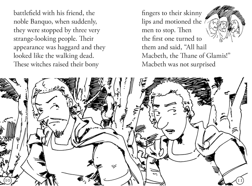 Sample content_The Tragedy of Macbeth: A Shakespeare Children's Story