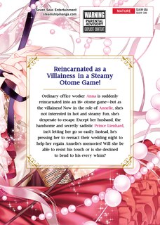Back cover_The Trapped Former Villainess Wants to Escape from the Sadistic Prince Vol. 1