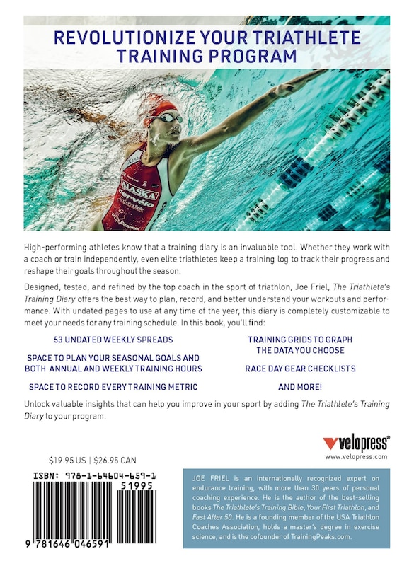 Back cover_The Triathlete's Training Diary