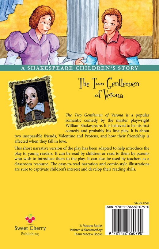 Sample content_The Two Gentlemen of Verona: A Shakespeare Children's Story