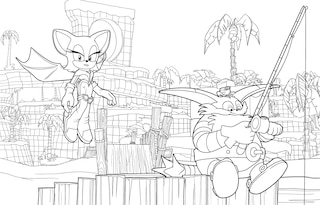 Sample content 2_The Ultimate Sonic Prime Coloring Book