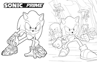 Sample content 5_The Ultimate Sonic Prime Coloring Book