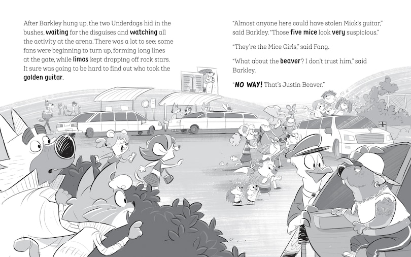 Aper&ccedil;u du contenu_The Underdogs Rock 'n' Roll Over