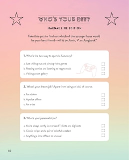 Aper&ccedil;u du contenu 4_The Unofficial BTS Fan Book