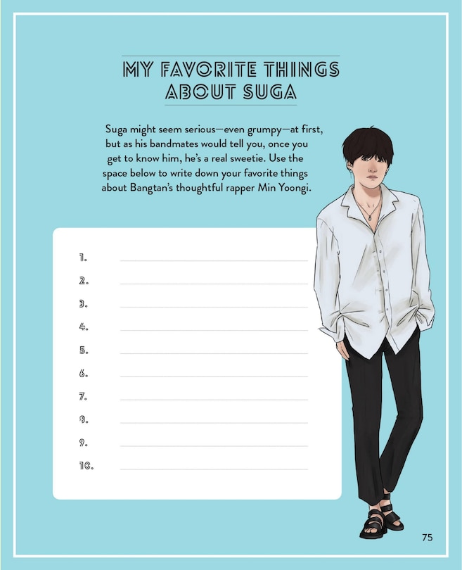 Aper&ccedil;u du contenu 5_The Unofficial BTS Fan Book