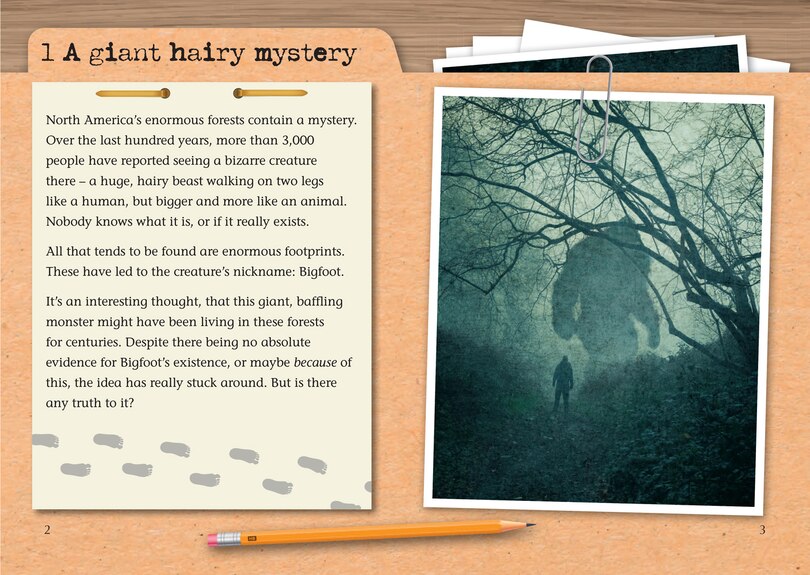 Sample content_The Unsolved Mystery of Bigfoot: Band 11/Lime (Collins Big Cat)